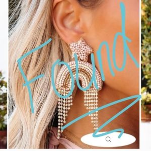 ISO Vici Over The Rainbow Beaded Statement Earrings** Do Not Purchase! **